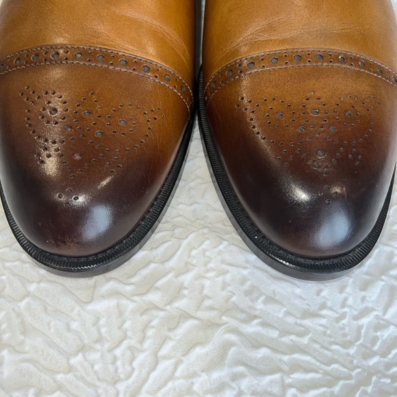 Bruno Magli Mens Cap Toe with buckle detail. Size 11.5 - Picture 7 of 16